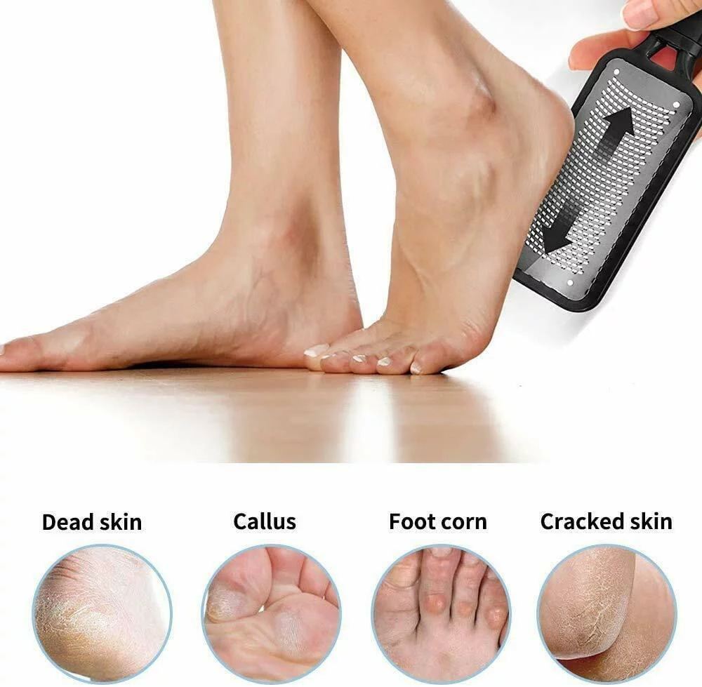 Foot Rasp File Callus Remover Pedicure Tool Dead Hard Skin Scraper Scrubber Tool - Image 8