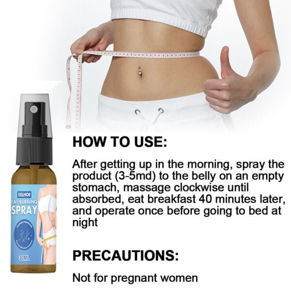Full Body Qu Fat Slimming Body Shaping Spray - Image 6